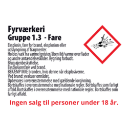 NR 110 Skyfall Sortiment 5 dele 329 g krudt 