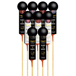 Nr 155 raketsortiment  9 x 1,5" total 225 g krudt 