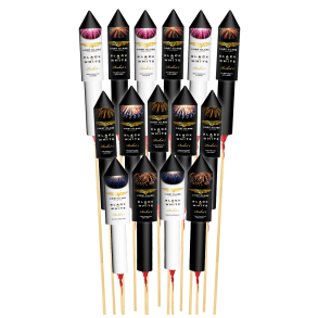 Nr 24 Raketsortiment 15 stk total 330 g krudt