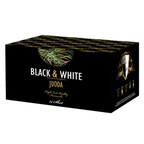 Nr 114 Juoda 20 mm Batteri 74 skud 381 g krudt 