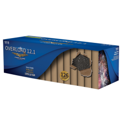 Nr 111 Overload 12.1 Compound Batteri 126 skud 1952,8 g krudt