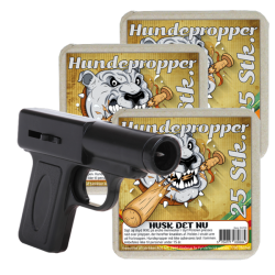 Nr 71 Hundeprop sortiment 3 stk propper 1 pistol