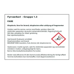 Nr 157 Krakatau fontne total 92 g kruft 